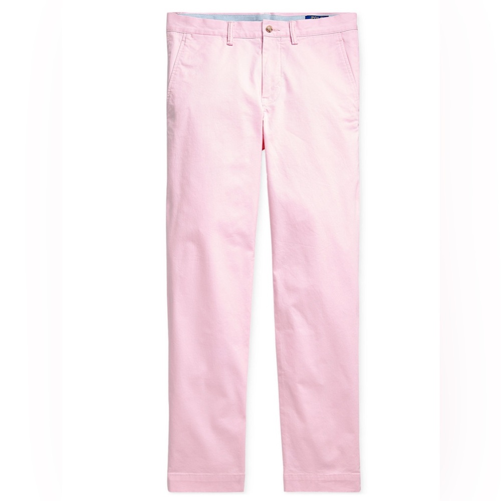 Polo Ralph Lauren Men's Straight-Fit Washed Stretch Chino Pants - Picture 3 of 7